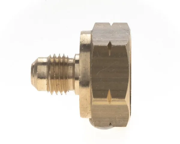 Acoplamiento botella gas m21.7x1/4sae