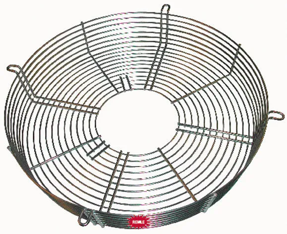 Rejilla acero motor ventilador ø 390 mm.