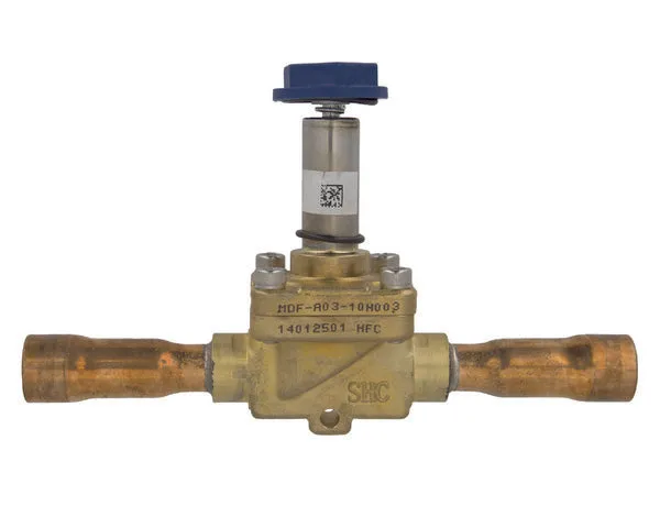 Sanhua válvula solenoide mdf 5/8' ' soldar