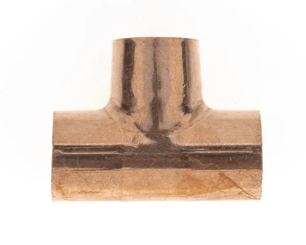 Te recta h-h-h 130 cobre 1/2' '