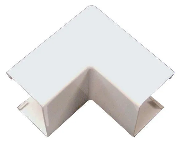 Ángulo interior canaleta 40 x 70 blanca