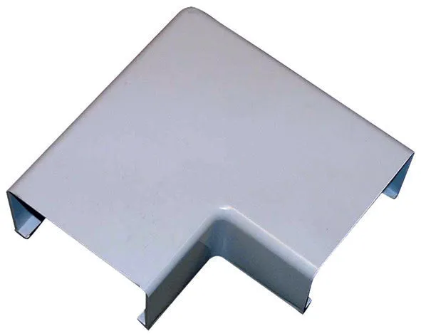 Aemsa ángulo plano canaleta 40 x70 blanca