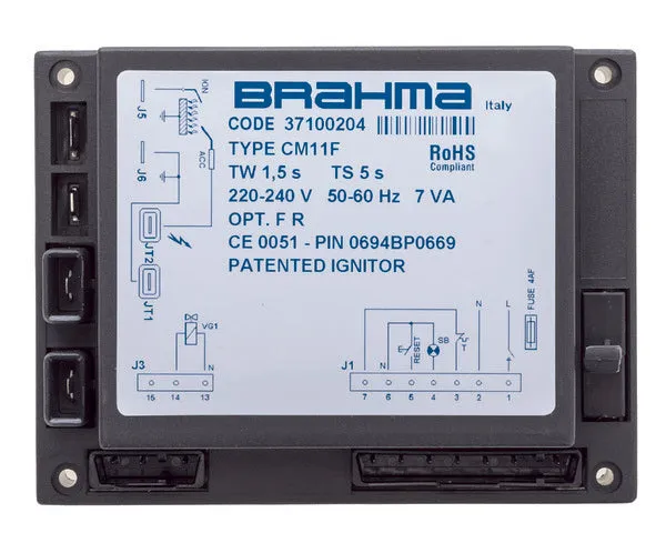 Brahma centralita quemador cm11f tw 1,5