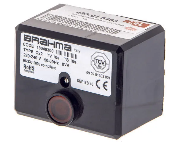 Brahma centralita quemador g22 tv10