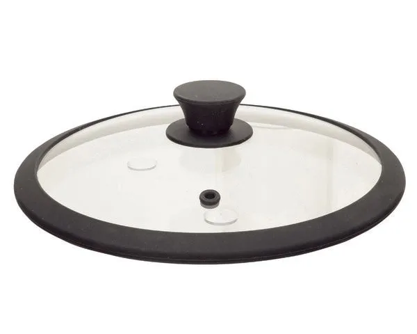 Tapa cristal silicona ø 24 cm.