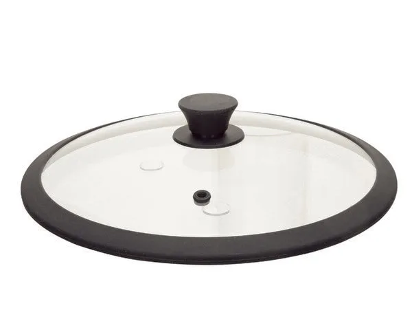 Tapa cristal silicona ø 28 cm.