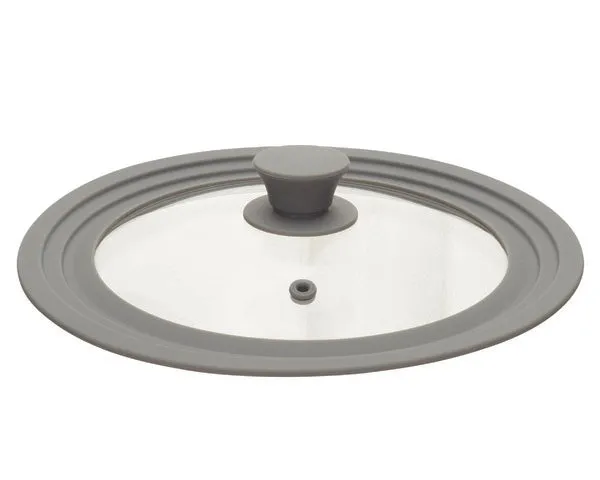 Tapa cristal silicona ø 22 24 26 cm.