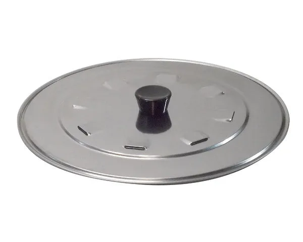 Tapa acero acero inoxidable ø 20 cm.