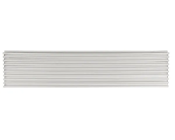 Rejilla ventilación 600 x 125 mm. blanco