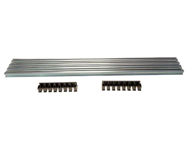 Rejilla ventilación 600x122mm inox
