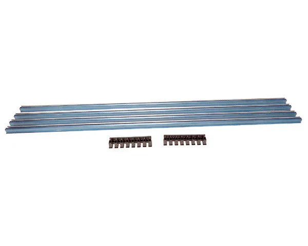 Rejilla ventilación 900x122mm inox mate