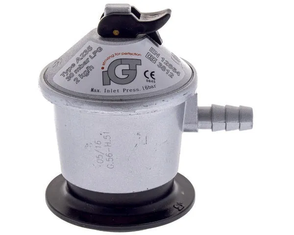 Regulador de gas cocina presión 30 gr.