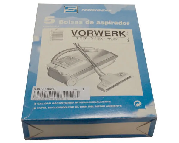 SACO ASPIRADOR VORWERK VK250 5 UN.
