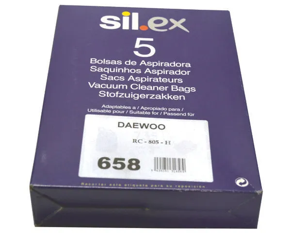 SACO ASPIRADOR DAEWOO RC805H 5 UN.