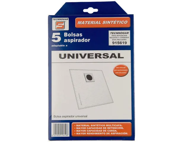 SACO ASPIRADOR SINTÉTICO UNIVERSAL 5 U.