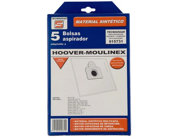 SACO ASPIRADOR SINTÉTICO HOOVER 5 UN.