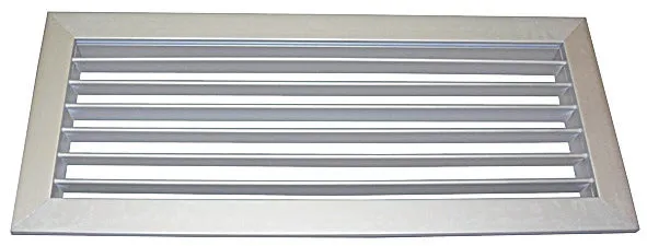 Rejilla impulsión 450 x 150 aluminio