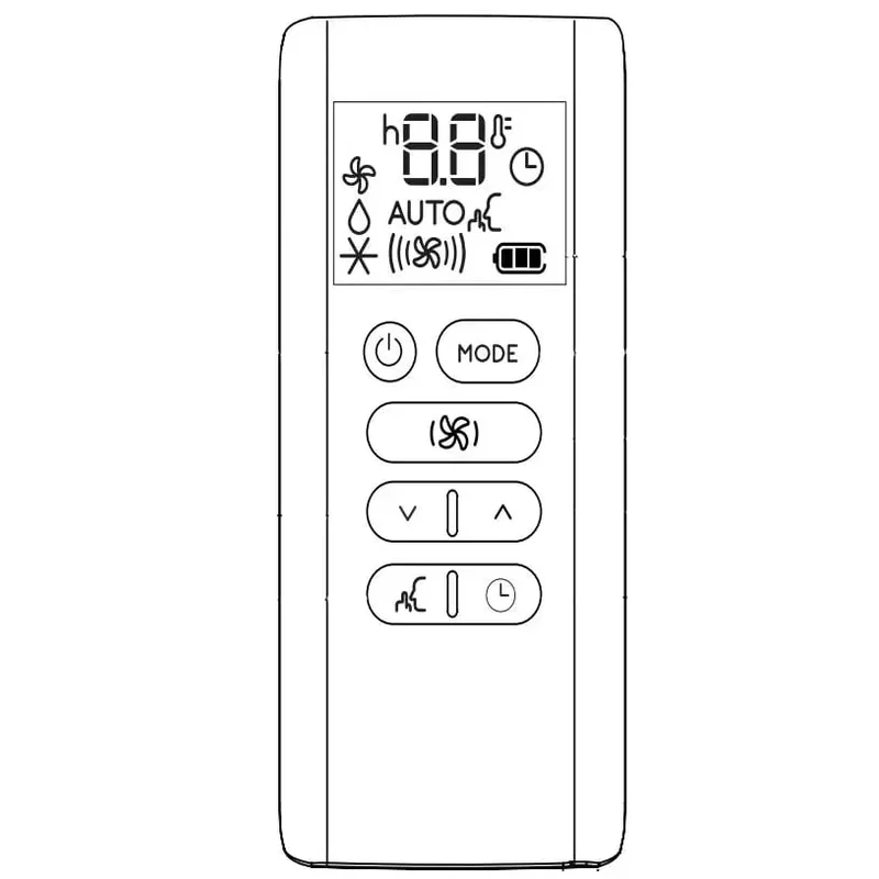 DeLonghi Mando a distancia aire acondicionado AS00005249