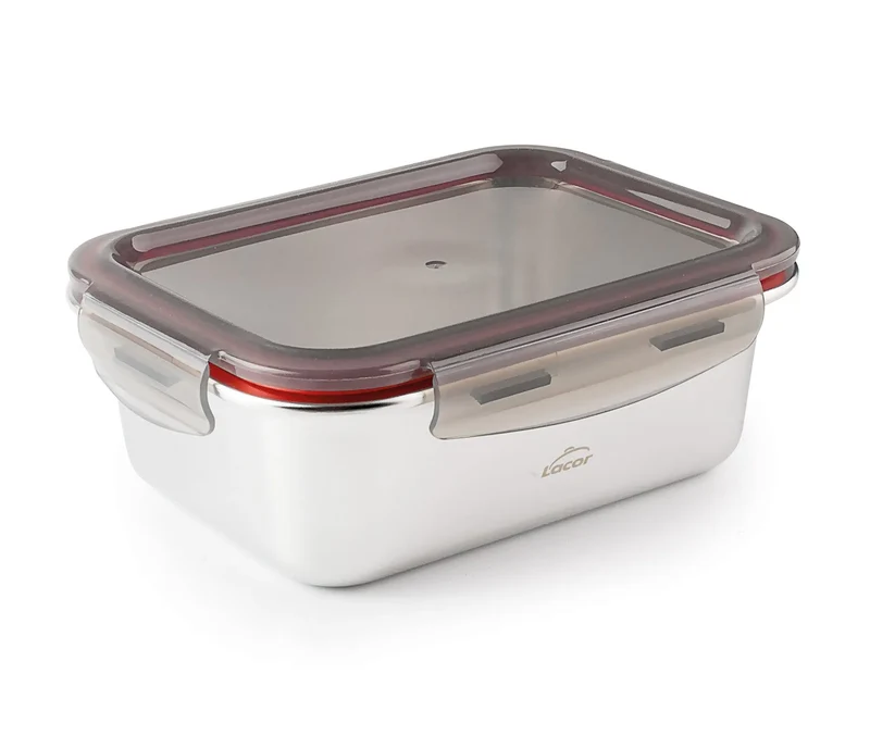 LACOR Recipiente Rectangular Ecoinox Acero Inoxidable