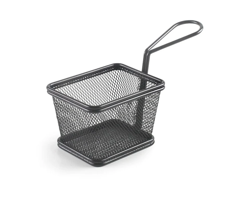 LACOR Mini cestillo cuadrado Snak Black 61151