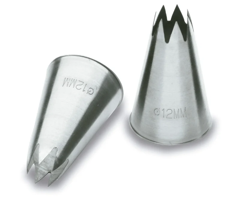 LACOR Set de 6 boquillas estrella 68928