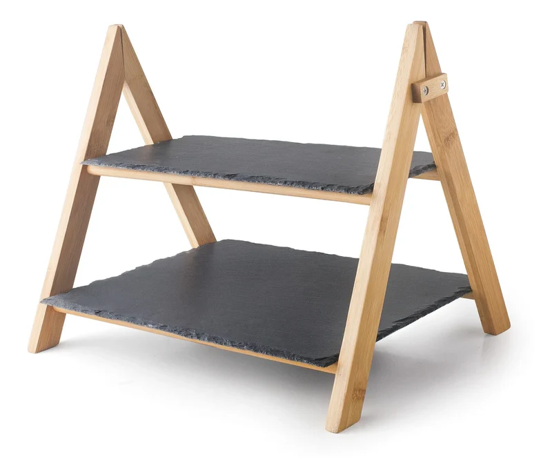 LACOR Soporte expositor pizarra y madera 61233