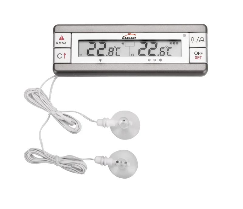LACOR Termómetro con alarma para nevera/congelador 62456