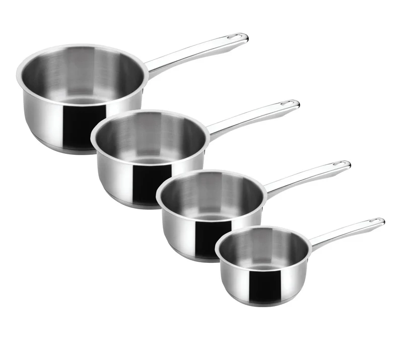 LACOR Lote de 4 cazos Basic 32003