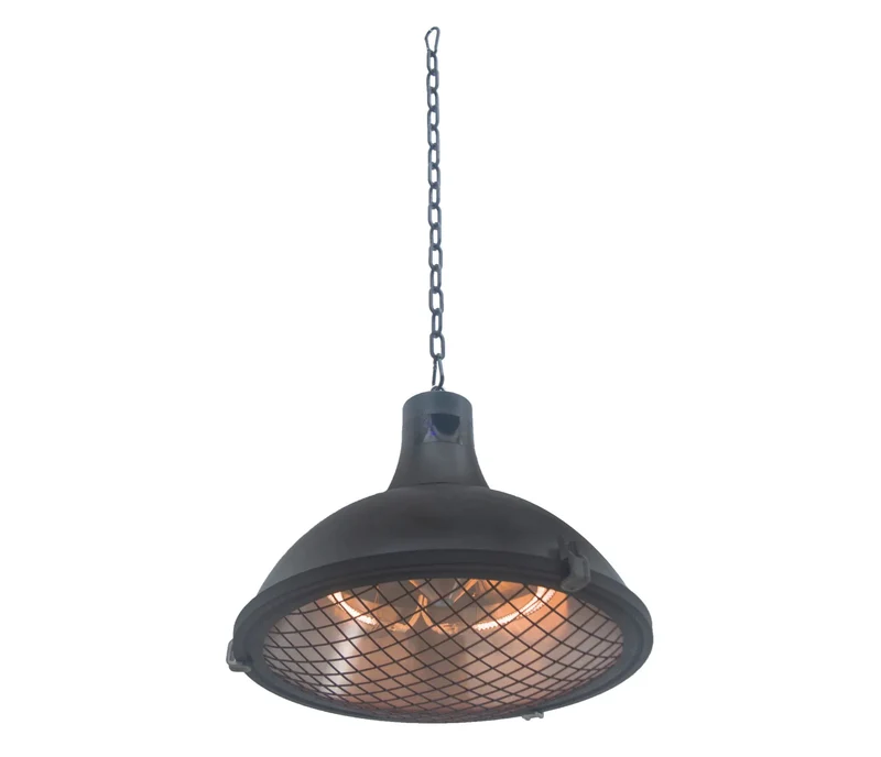 LACOR lámpara calentadora infrarroja Black 2100W - con control remoto IP44