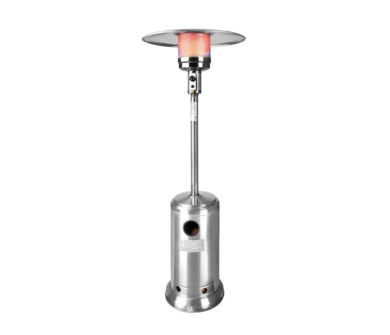 LACOR calentador de gas para terraza 14kW - Acero inoxidable regulable