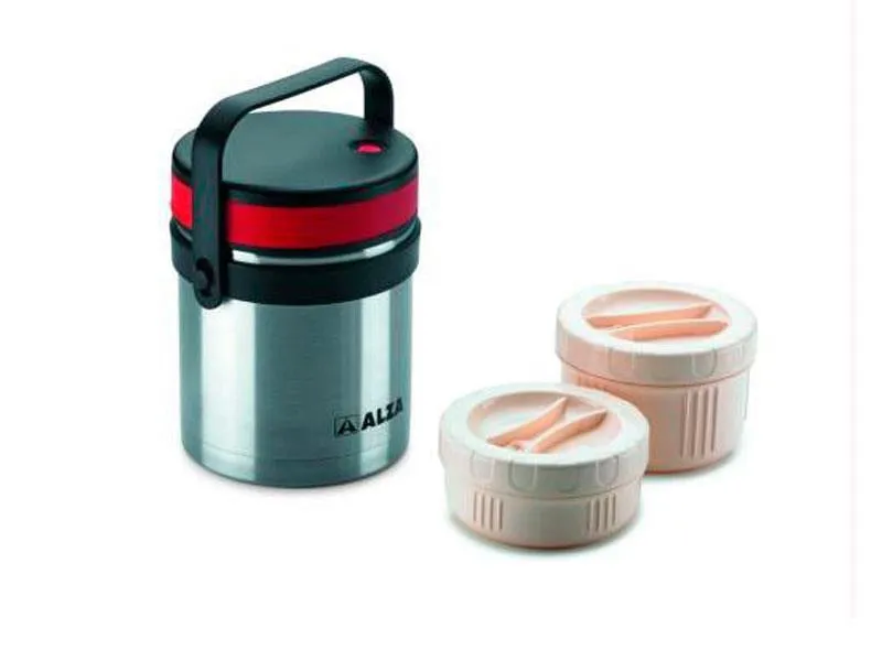 ALZA LUNCH termo compartimentos inox 1 litro