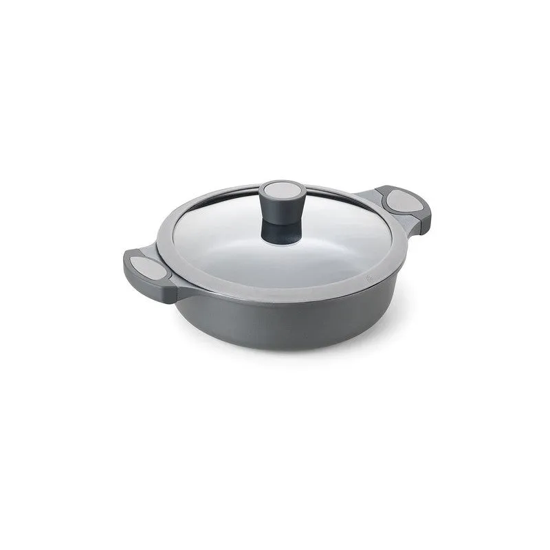 ALZA MATRIX cacerola baja con tapa aluminio fundido 28 cm.