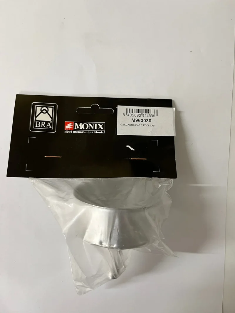Cargador 6 Tz Aluminio Cafetera Monix Cream-New Cream M963030
