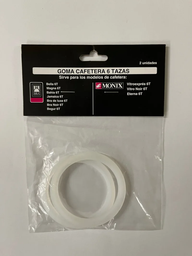 Junta Cafetera 6 Tz Inox.Alu. Bra-Monix 990927