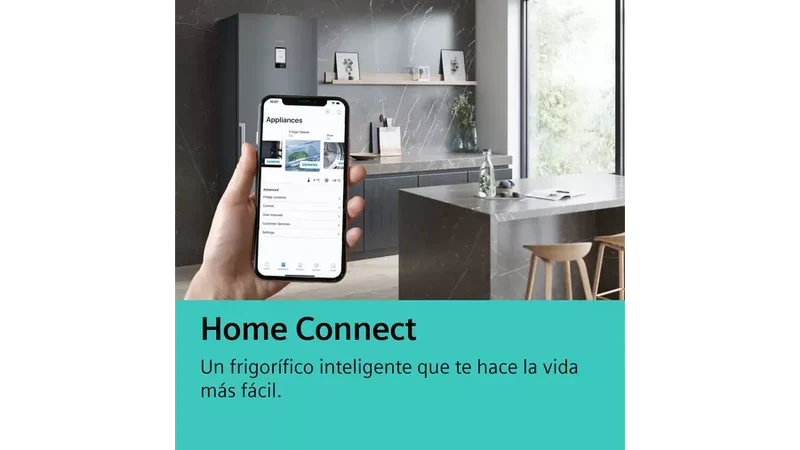 Frigorífico Siemens IQ500, Frigorífico Combinado De Libre Instalación, 203 X 60 Cm, Acero Antihuellas KG39NAICT