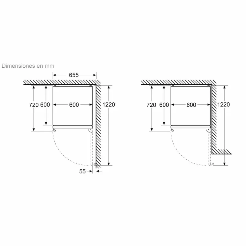 Frigorífico Siemens IQ500, Frigorífico Combinado De Libre Instalación, 203 X 60 Cm, Acero Antihuellas KG39NAICT