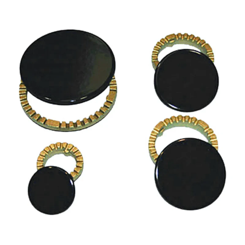 Conjunto 4 tapetas quemador cocina de gas Ariston, Indesit C00053055