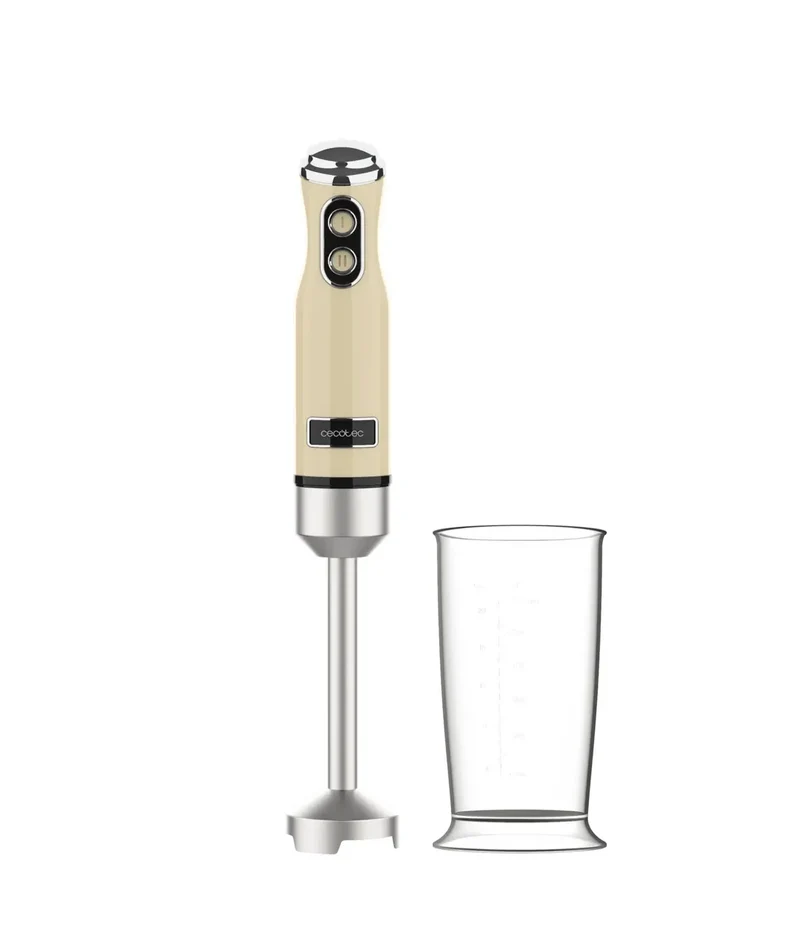 Batidora de Mano Retro 1200W: Potencia, Estilo y Eficiencia en tu Cocina de Cecotec
