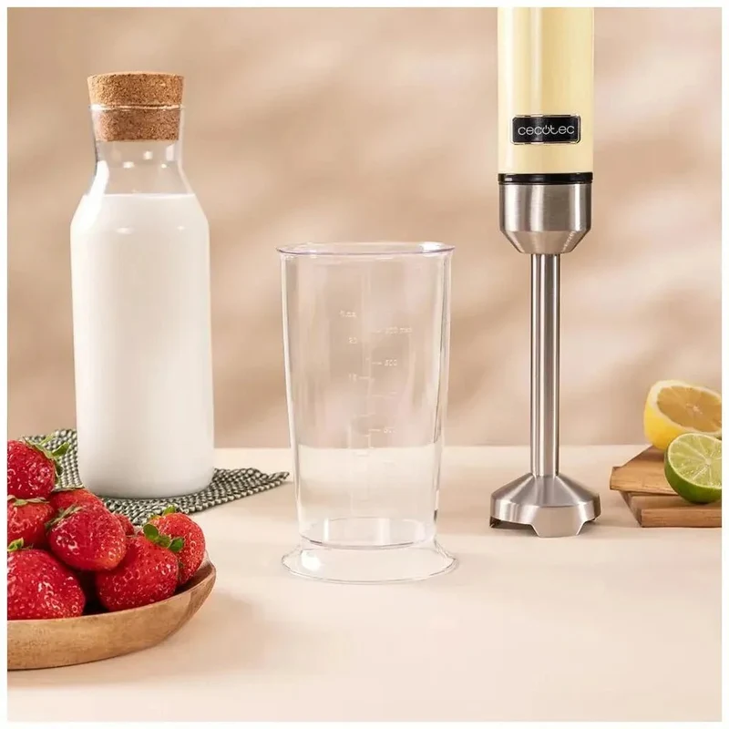 Batidora de Mano Retro 1200W: Potencia, Estilo y Eficiencia en tu Cocina de Cecotec