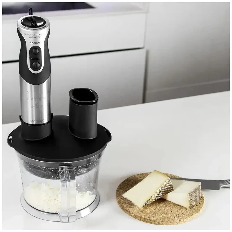 Batidora de Mano 1000W: Potencia, Versatilidad y Diseño Ergonómico para tu Cocina de Cecotec
