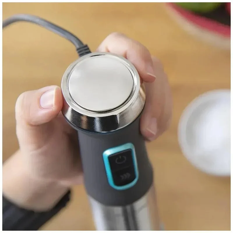 Batidora de Mano 1200W con Cuchillas Cruzadas y Accesorios para una Cocina Multifuncional de Cecotec