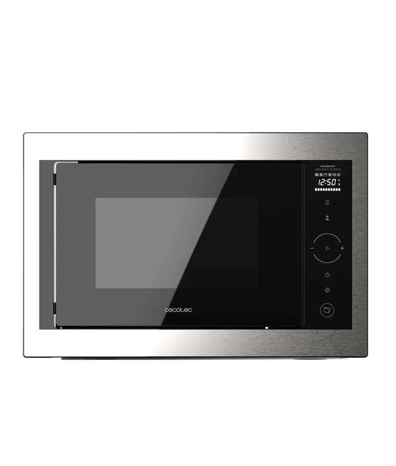 Microondas Encastrable 25L con Grill 1000W y Panel Táctil - GrandHeat 2500 de Cecotec