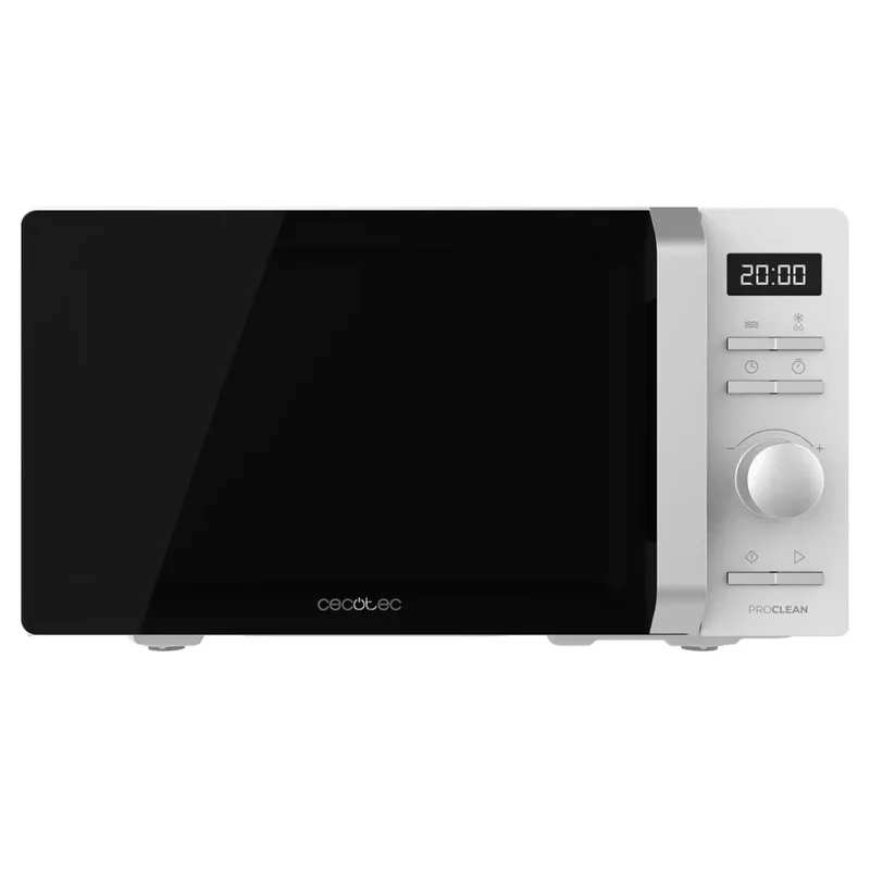 Microondas Inverter 20L: Cocción Uniforme, Eficiente y Segura con 8 Programas de Cecotec