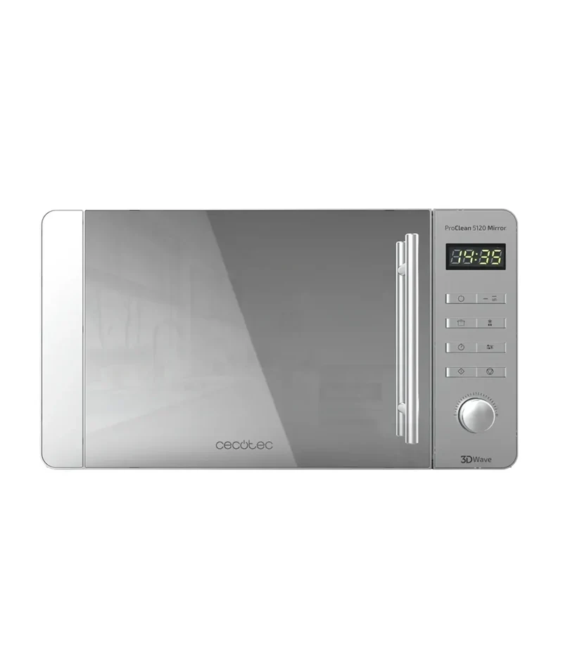 Microondas ProClean 5020 Mirror: Eficiencia, Estilo y Limpieza Fácil de Cecotec
