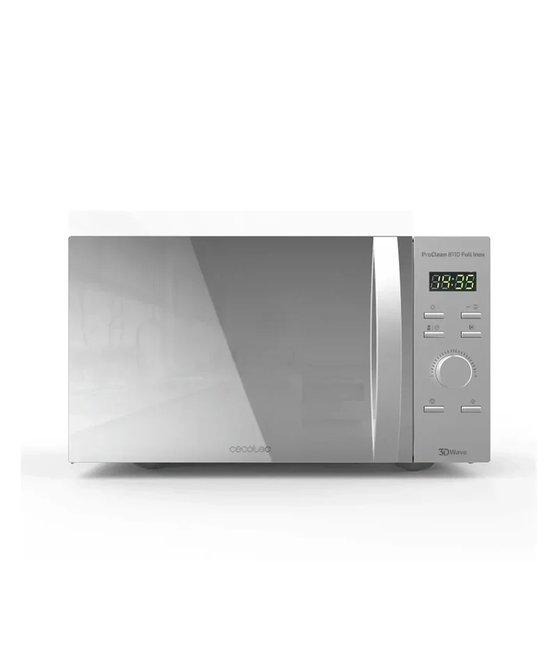 Microondas 28L con Grill 1000W, Efecto Espejo y Tecnología 3DWave de Cecotec