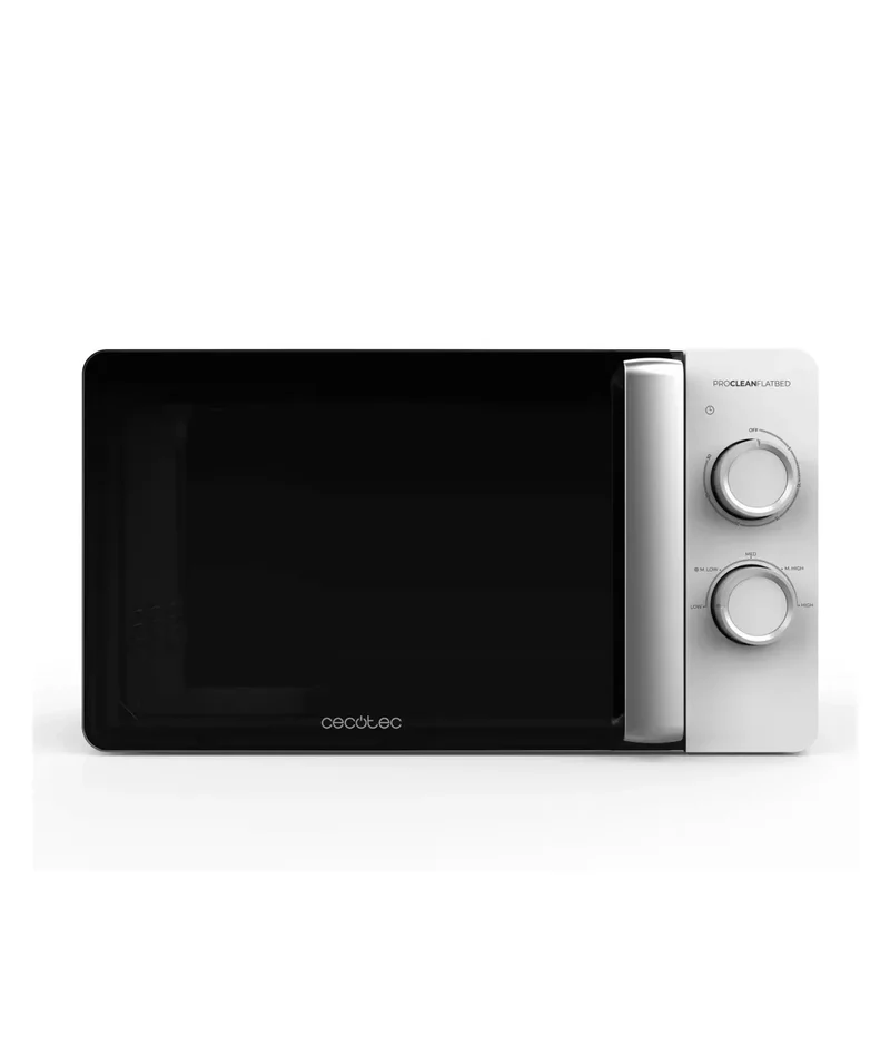 Microondas Con Plataforma 20L: Diseño Moderno, Potencia y Tecnología 3DWave de Cecotec