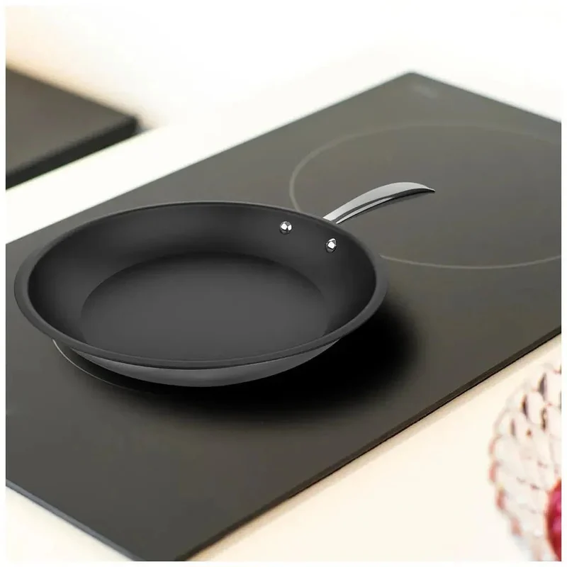 Sartén de Acero Inoxidable 24cm con Revestimiento Antiadherente y Apta para Inducción de Cecotec