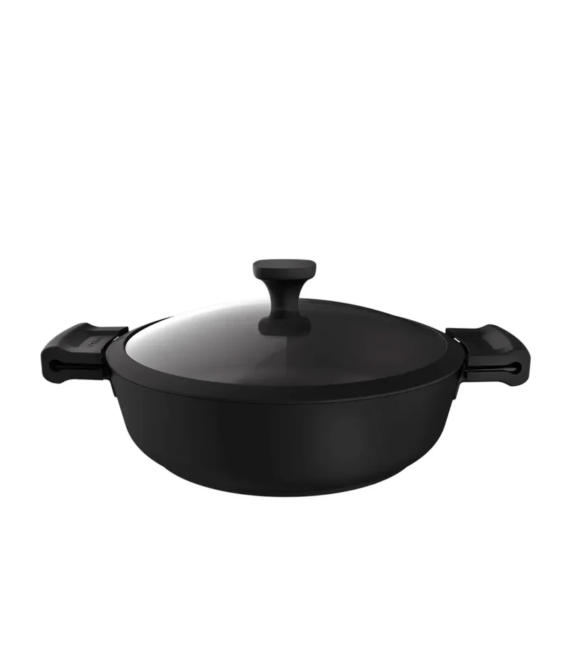 Olla Baja 28cm Polka Titan: Calidad Premium para Cocinas Modernas de Cecotec