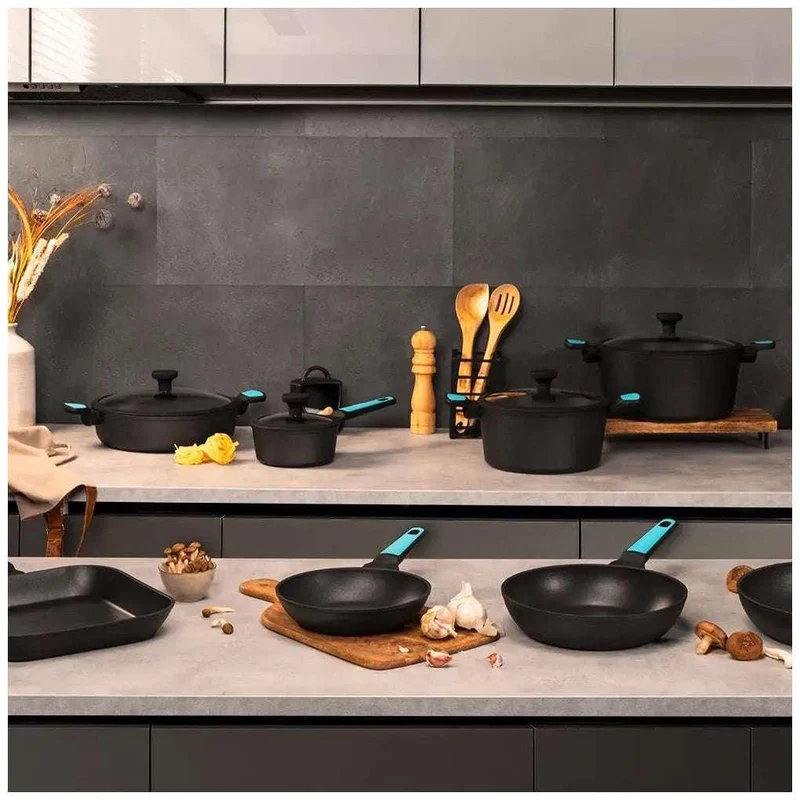 Olla Baja Antiadherente 28cm Polka Platinum: Calidad y Versatilidad en tu Cocina de Cecotec