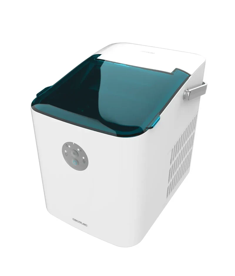 Máquina de Hielo Chillin' Ice 1200: 12 kg Diarios, Potente y Portátil de Cecotec